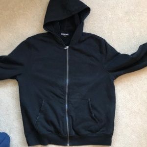 Michael Kors Sherpa Fleece Zippered Hoodie